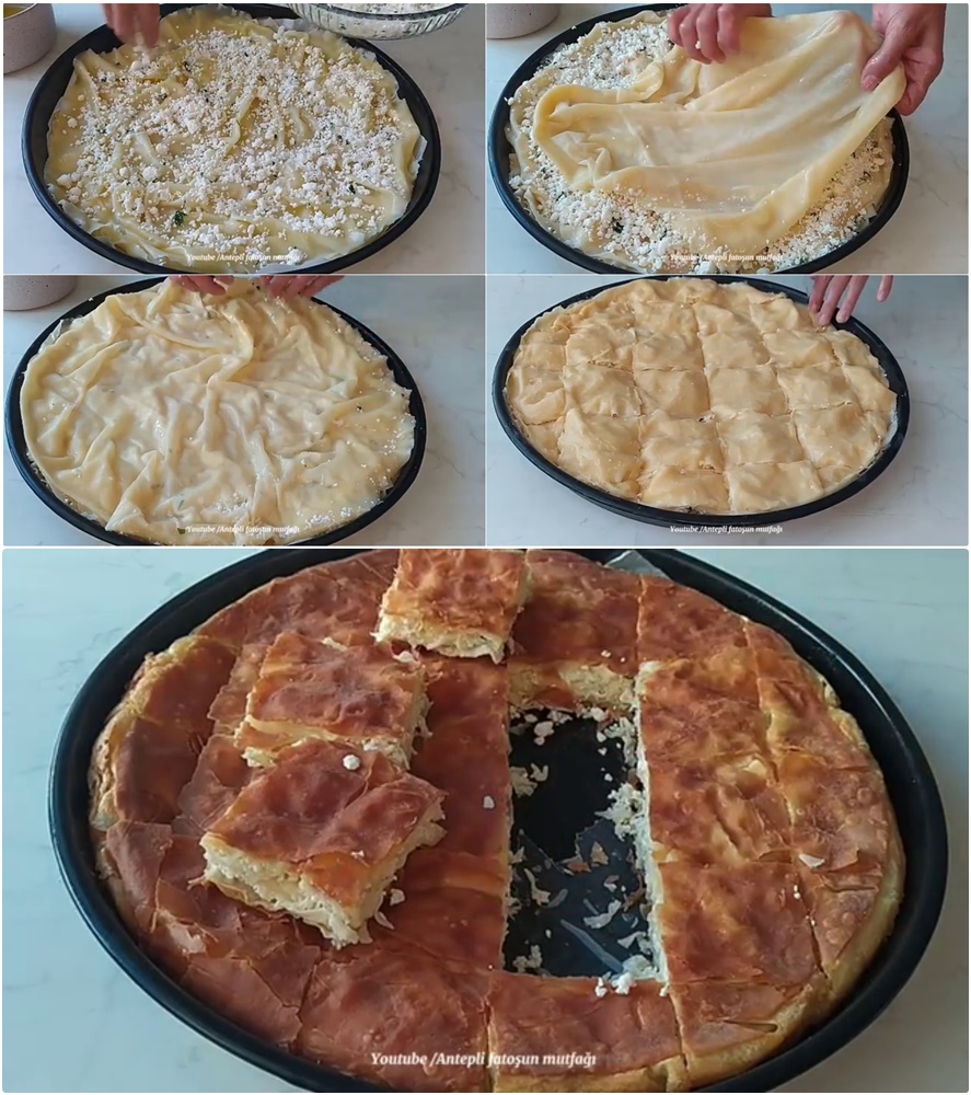 Hamuru Asla Yırtılmayan Su Böreği Tarifi