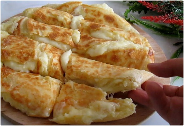 Patates Dolgulu Ekmek