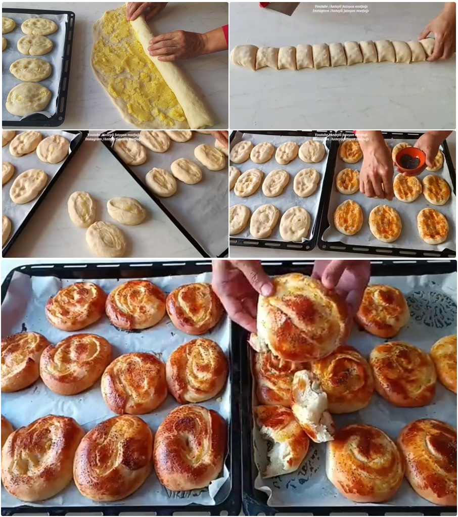 Sadece 2 Bezeyle Patatesli Poğaça Tarifi