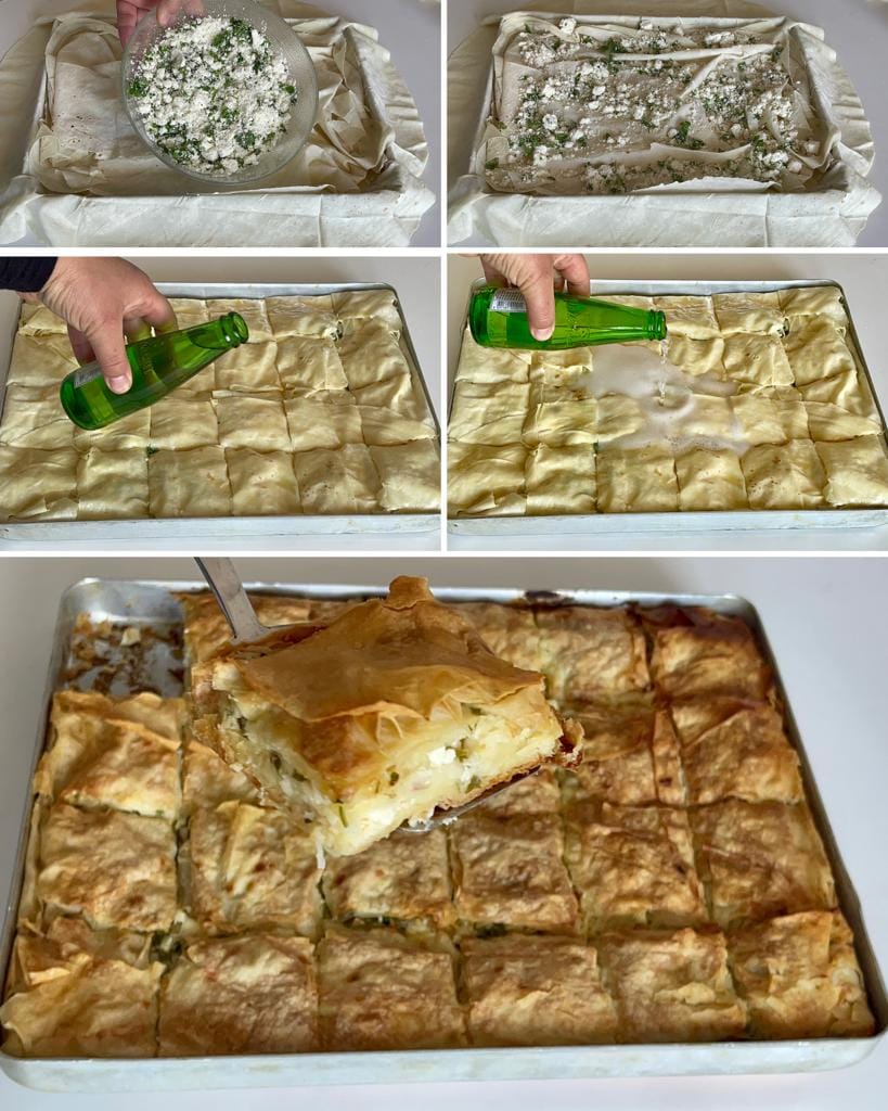 Sodalı Yalancı Su Böreği Tarifi