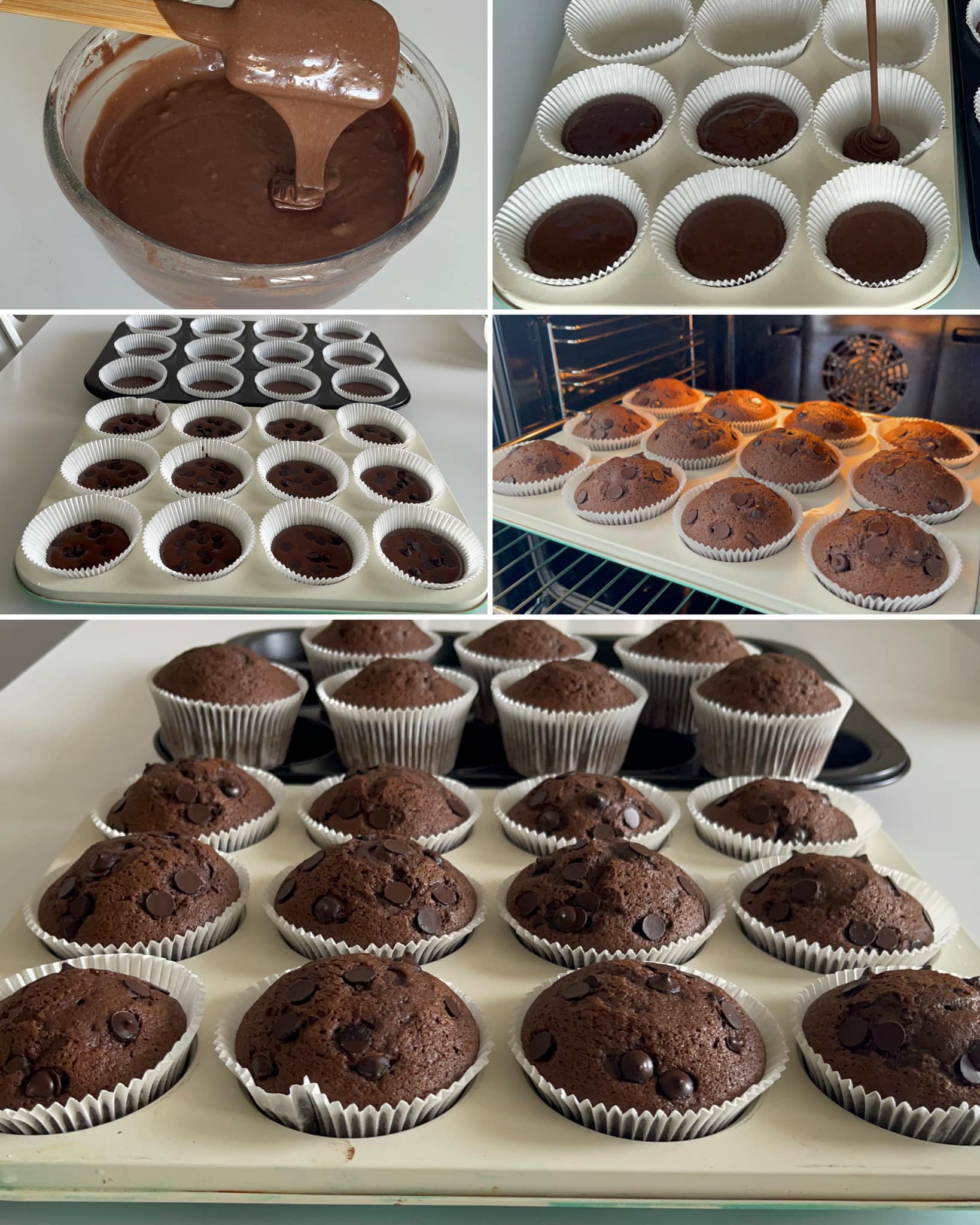 Tam Ölçülü Toplam 24 Tane Cupcake Tarifi