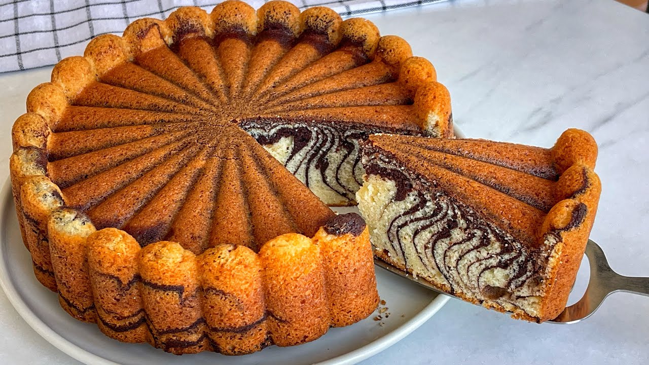 Tam Ölçülü Zebra Kek