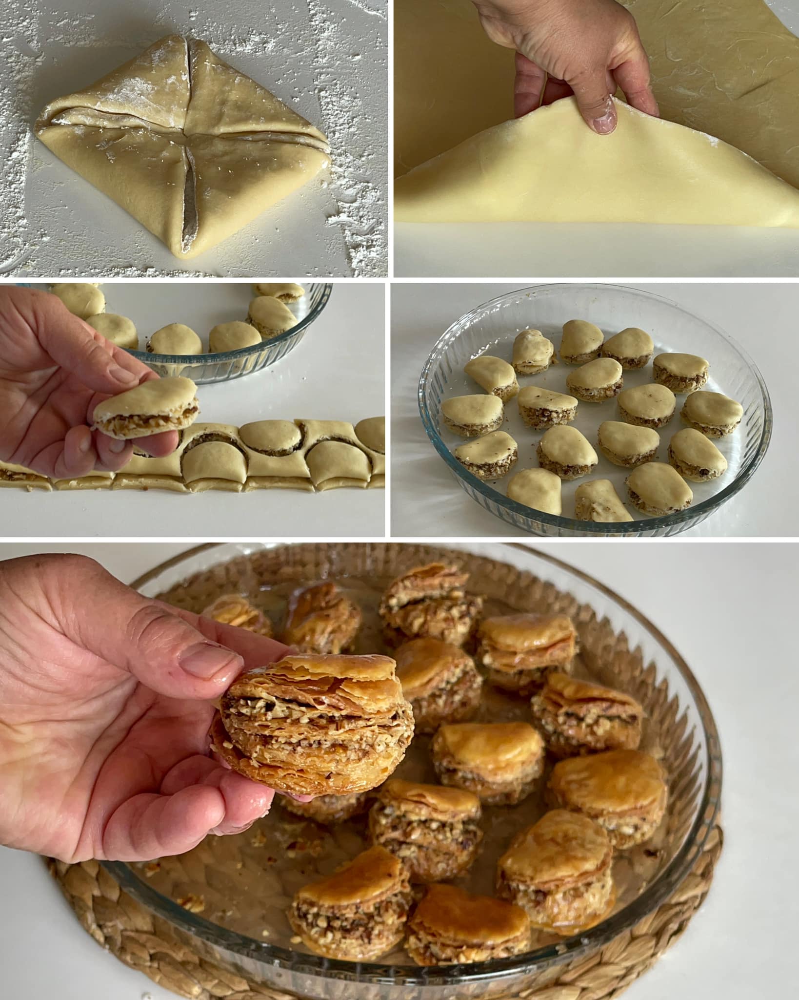 Tek Beze İle 40 Kat Dilber Dudağı Baklava Tarifi