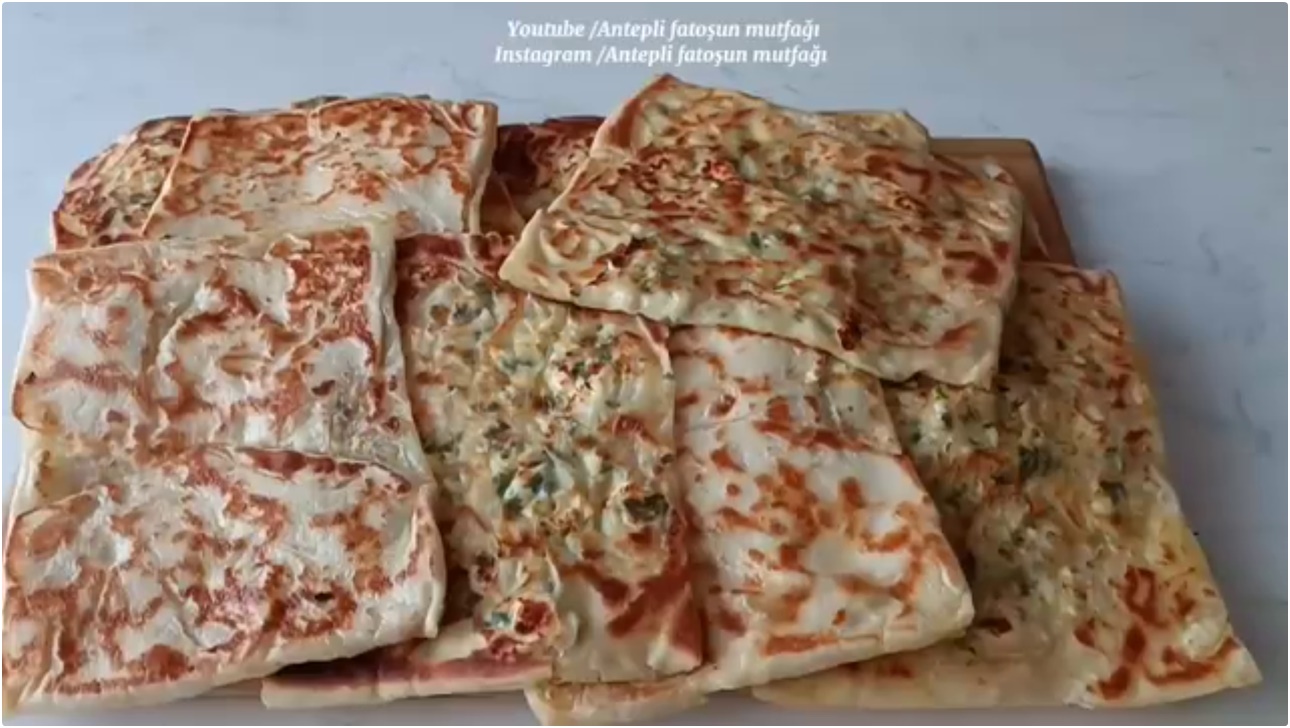 Ünlü Bir Börekçiden Aldığım Tarifle Peynirli Gözleme