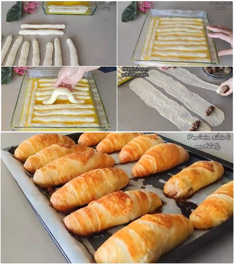 Üstü Çıtır Çıtır İçi Kat Kat El Açması Börek Tarifi