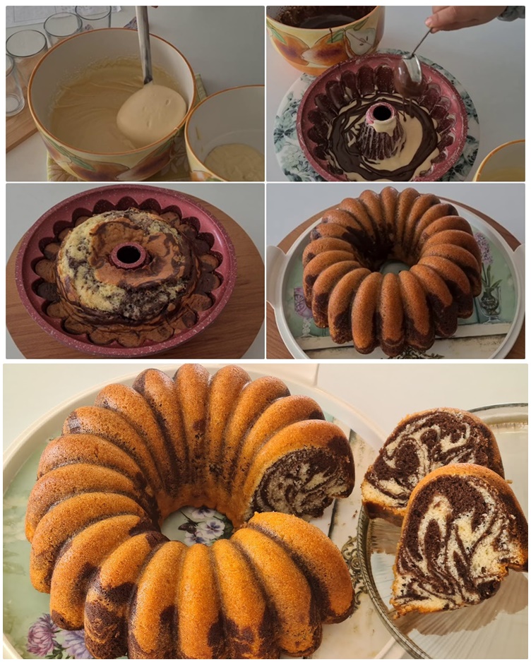 5 Dakika da Kolay Zebra Kek Tarifi