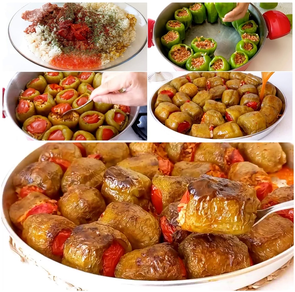 Biber Dolması Hiç Bu Kadar Güzel Olmamıştı