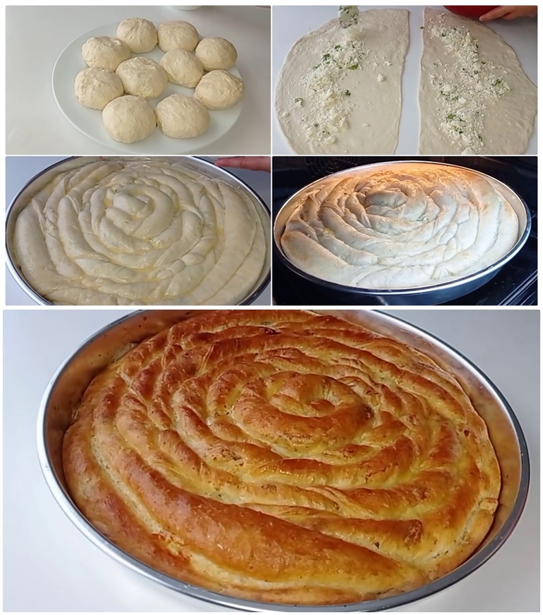 El Açması Peynirli Börek Tarifi