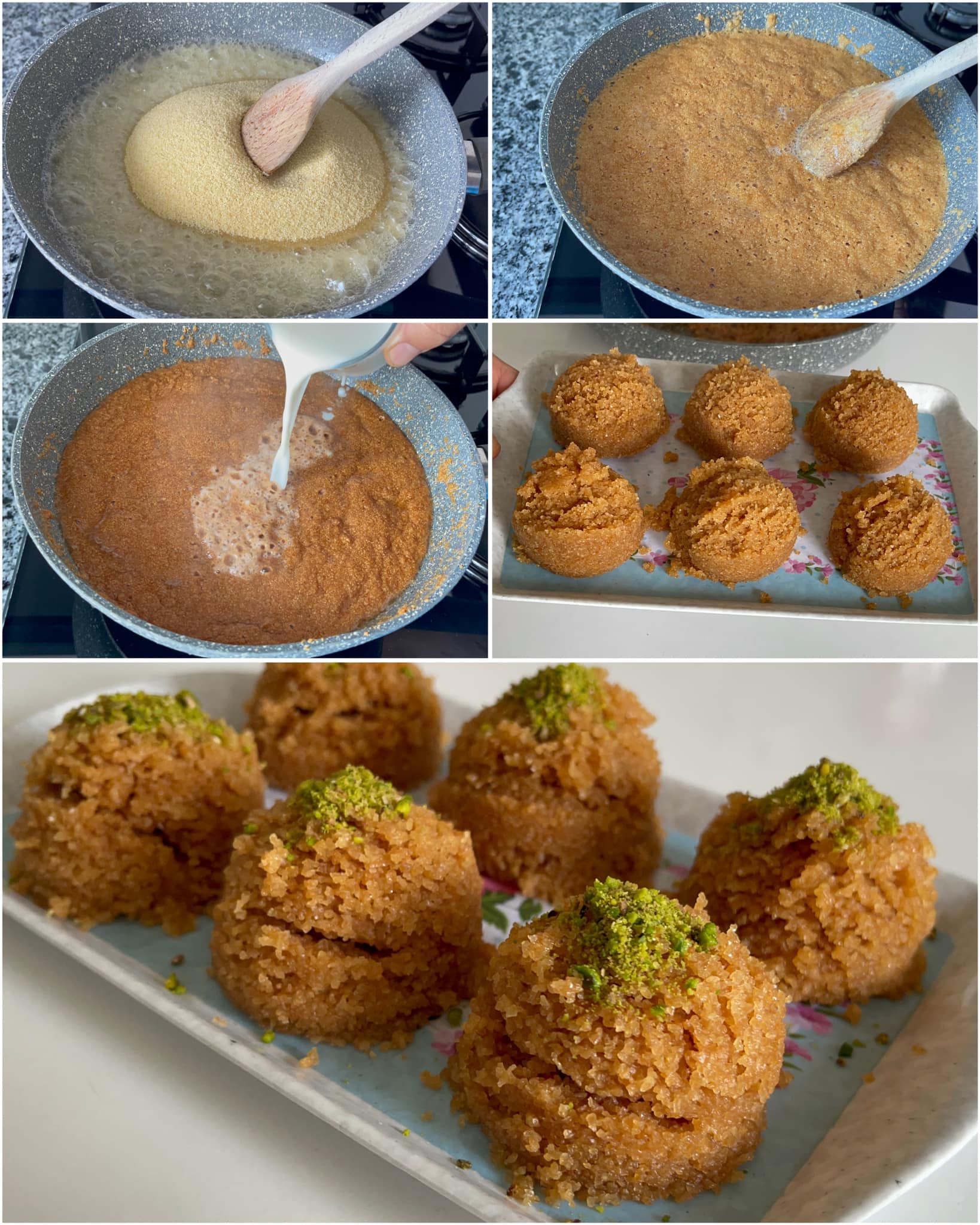 Tam Ölçülü Bal Gibi İrmik Helvası Tarifi