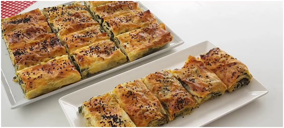 Hazır Yufkayla Ispanaklı Börek Tarifi