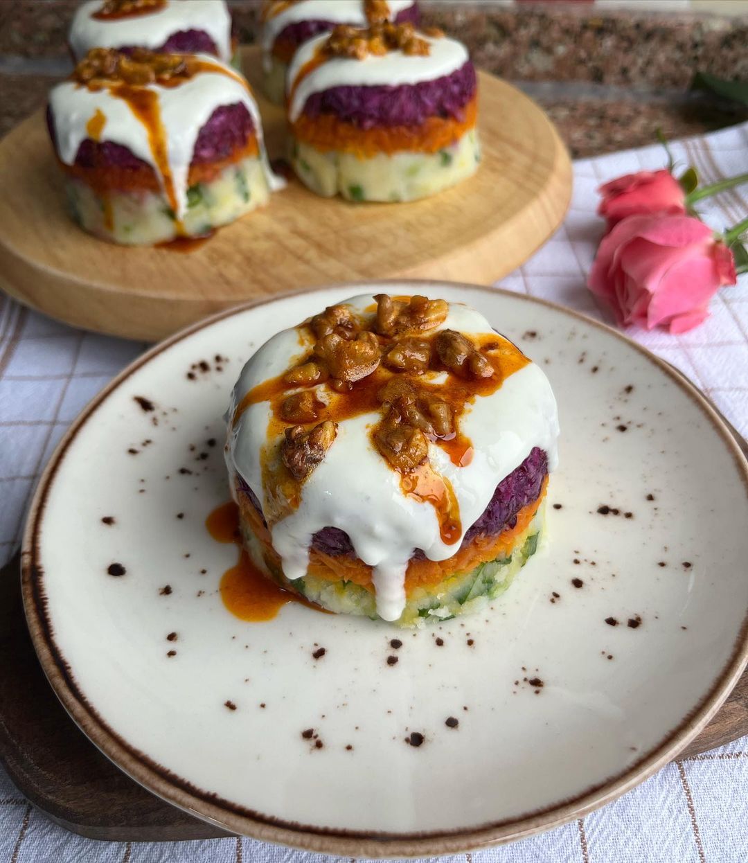 Porsiyonluk Renkli Salata