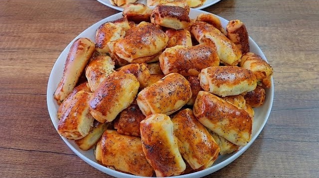 1 Ölçüden Tam 75 Adet Tadı Damağınızda Kalacak Poğaçalar