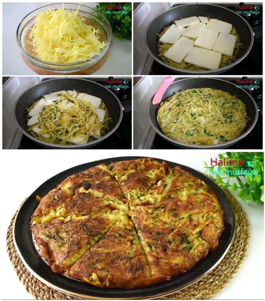 3 Patates ve 3 Yumurtanız Varsa Kahvaltı Hazır