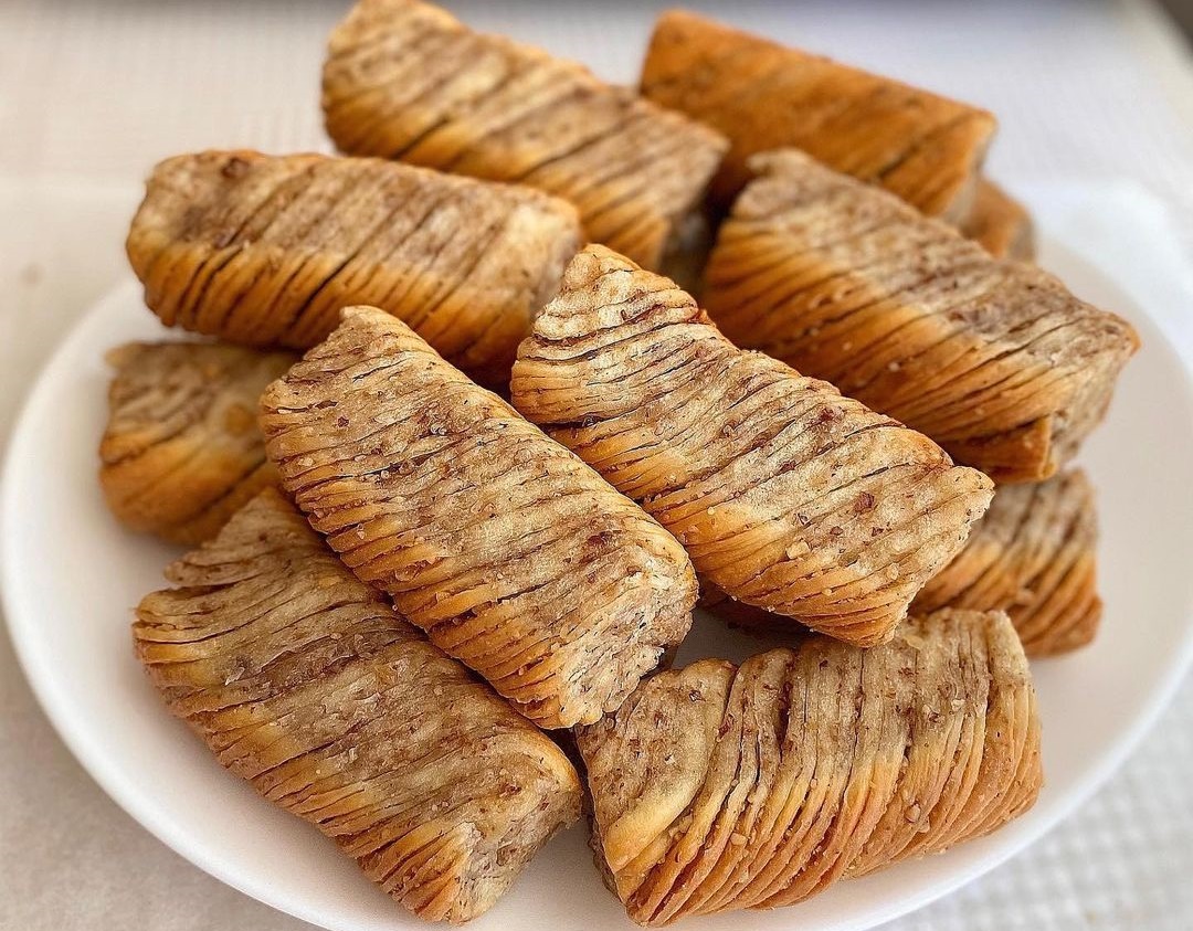 Cevizli Burma Çörek