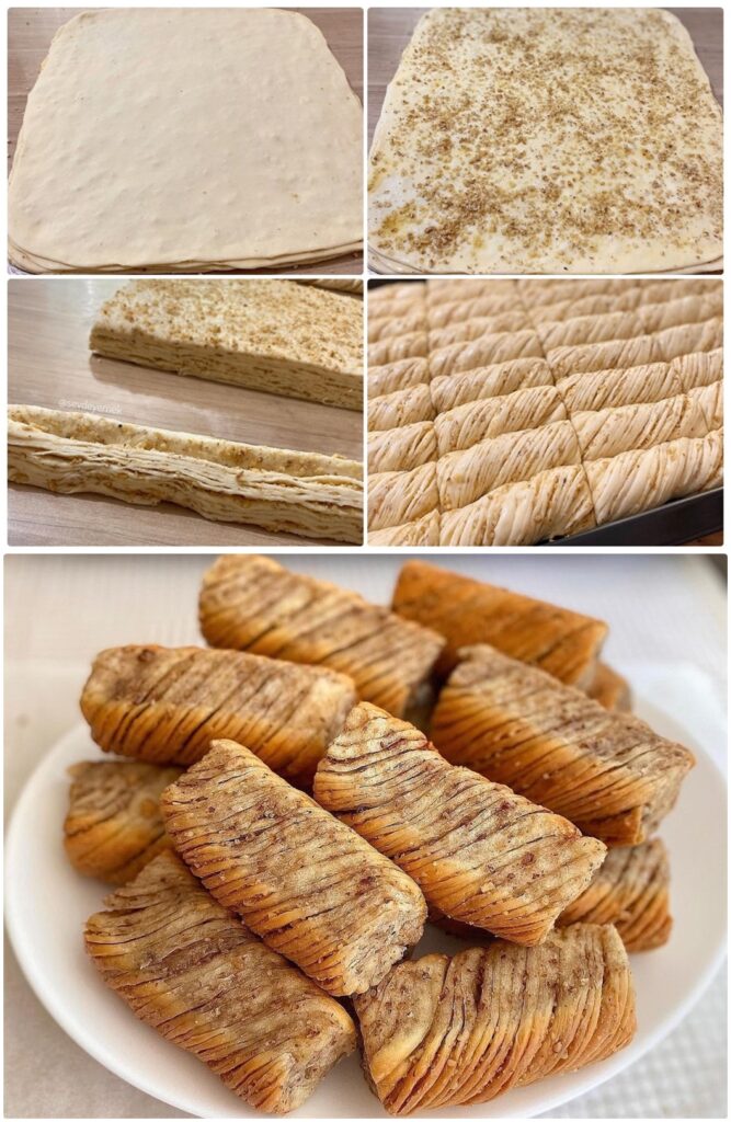 Cevizli Burma Çörek
