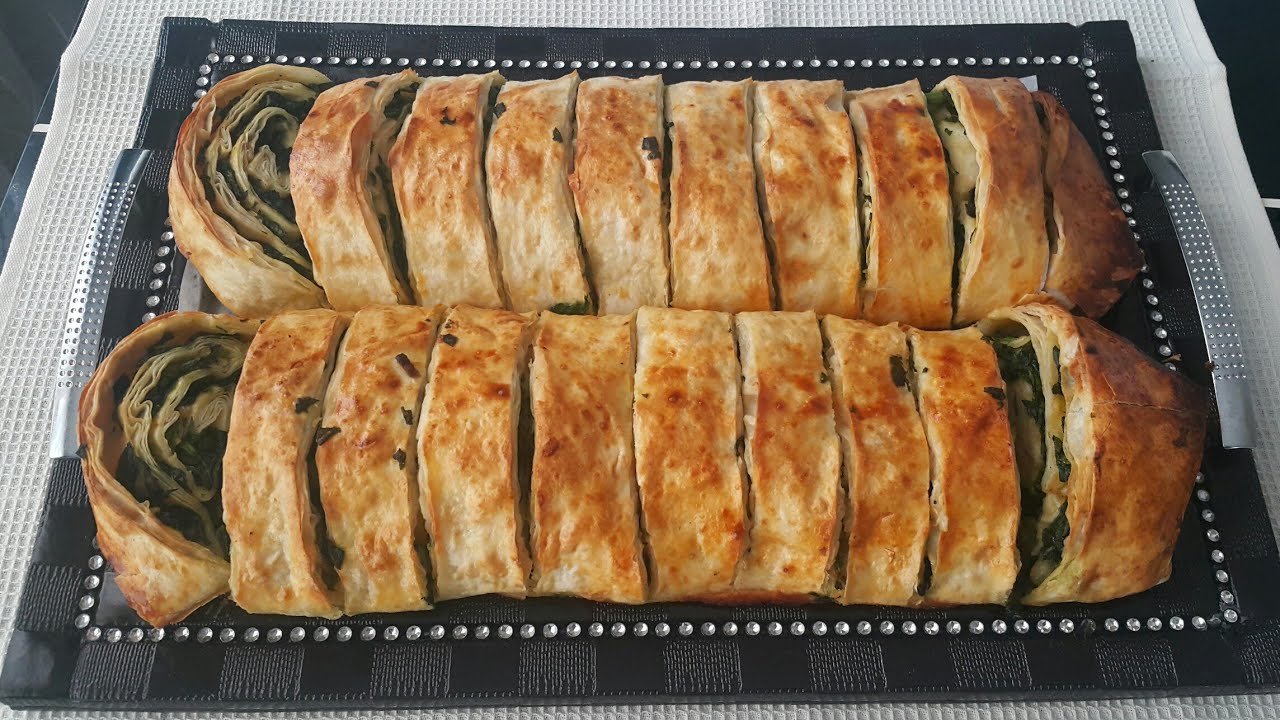Bu Böreğe Bayılacaksınız Şahane Bir Ispanaklı Börek Tarifi