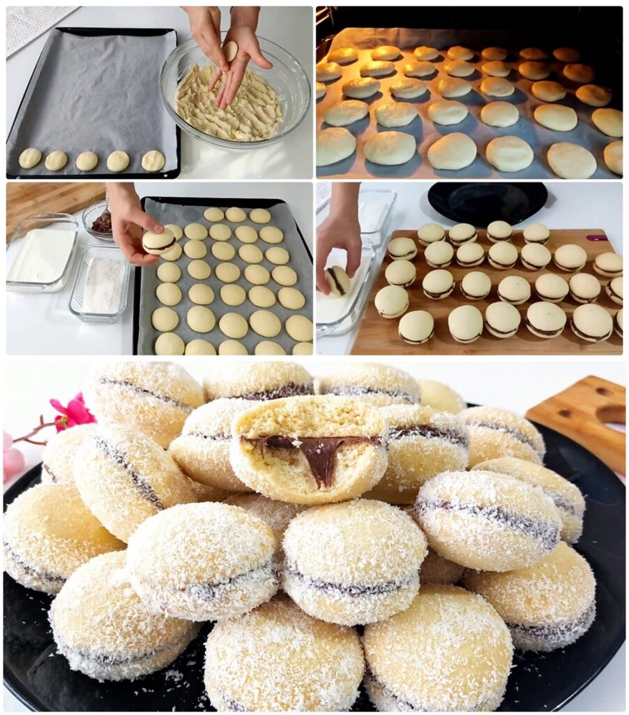 Çay Demlenene Kadar Hazır Denenme Rekorları kıran Nutellalı Islak Kurabiye Tarifi