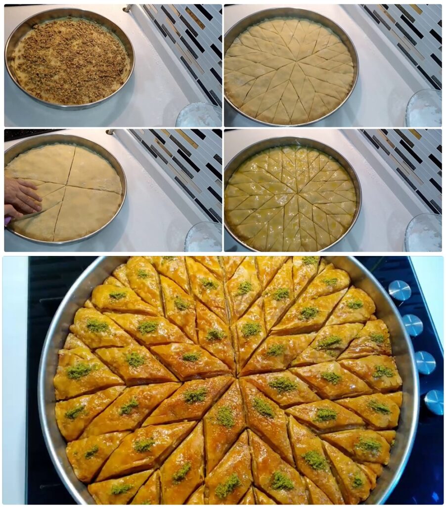 En Kolay Baklava Tarifi 4 Beze İle 60 Kat Baklava Tarifi