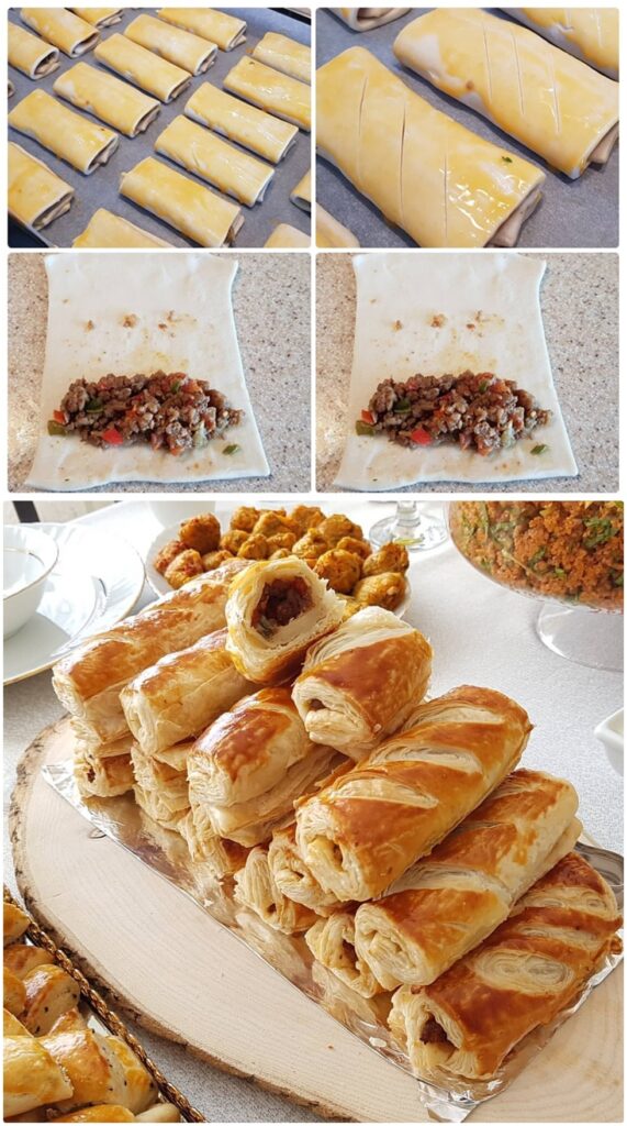 Kıymalı Çıtır Milföy Börek