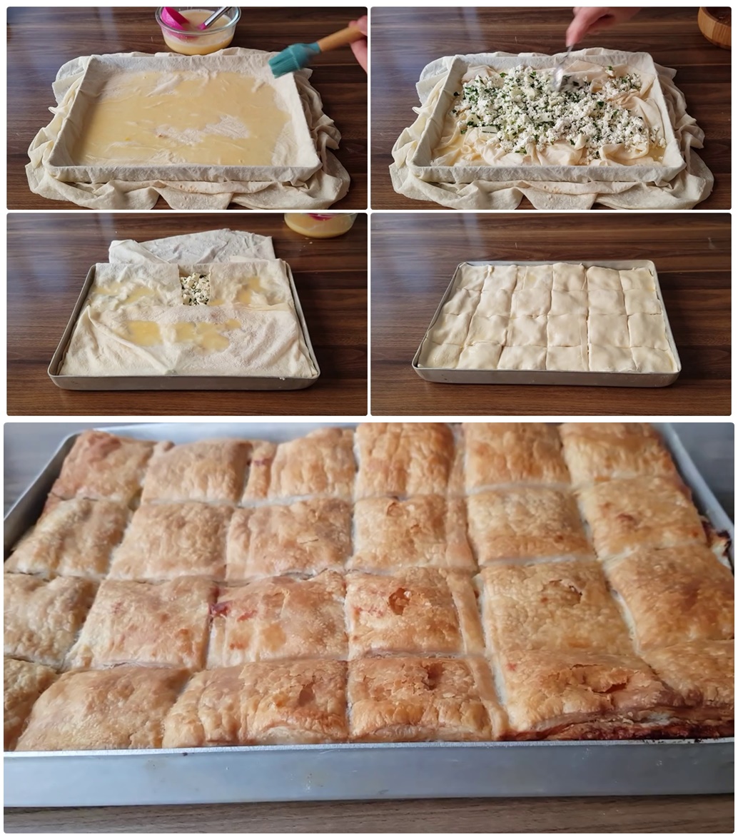 Zor Tarifleri Bir Tarafa Bırakın 10 Dakikada Öyle Bir Börek Yaptım