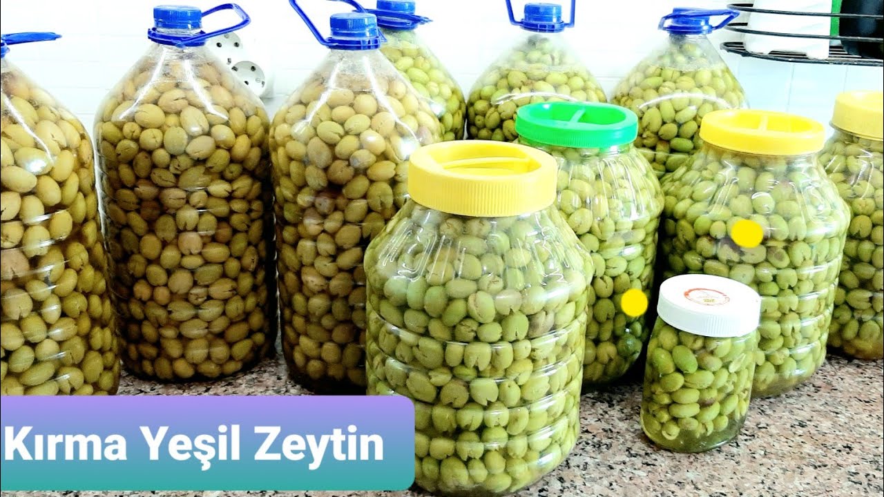 Tüm Detaylarıyla Kırma Yeşil Zeytin Tarifi