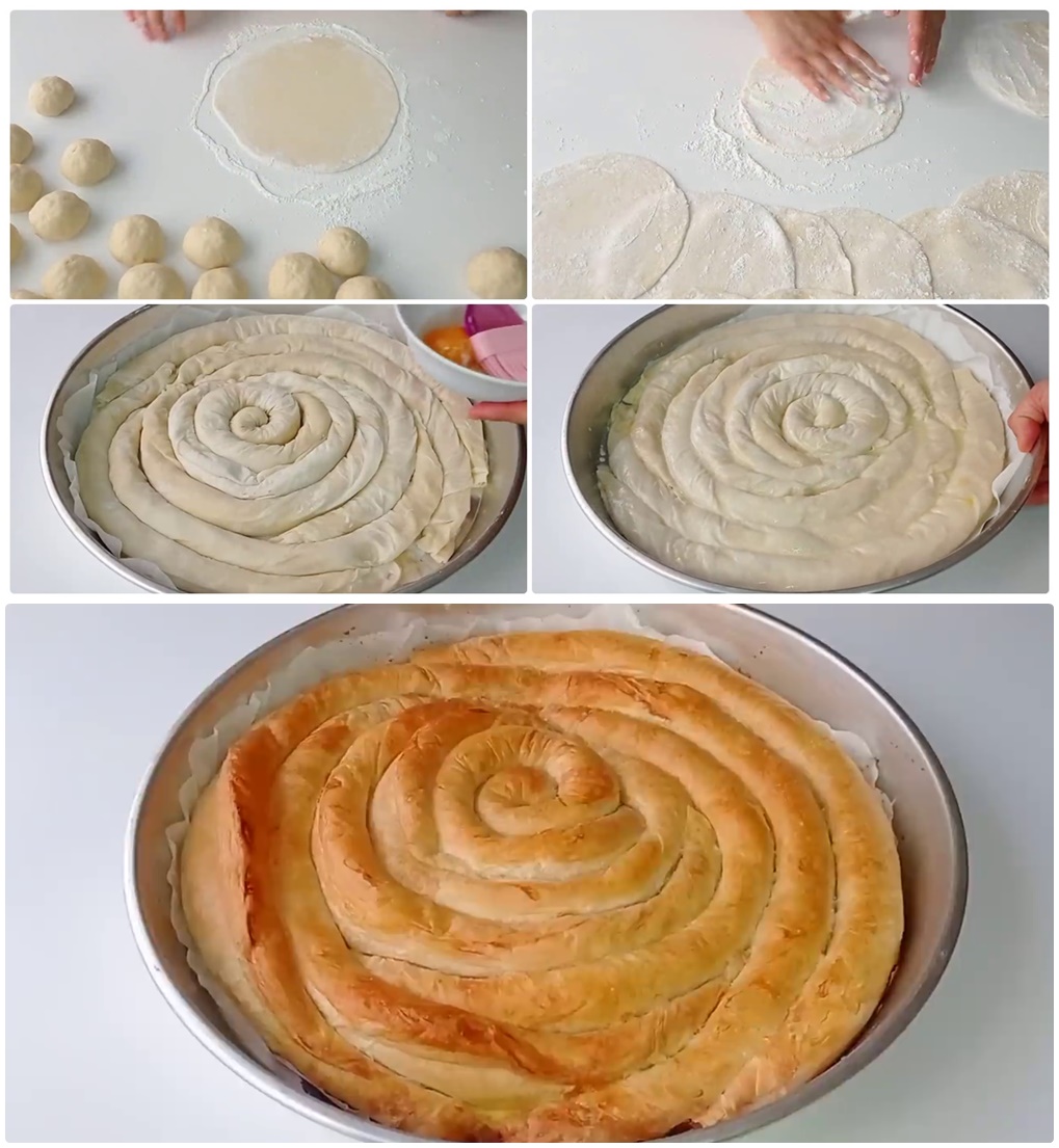 İnanılmaz Derecede Hızlı ve Kolay Lezzetli Çıtır Çıtır Pul Pul Ufalanan Milföy gibi El Açması Börek Tarifi