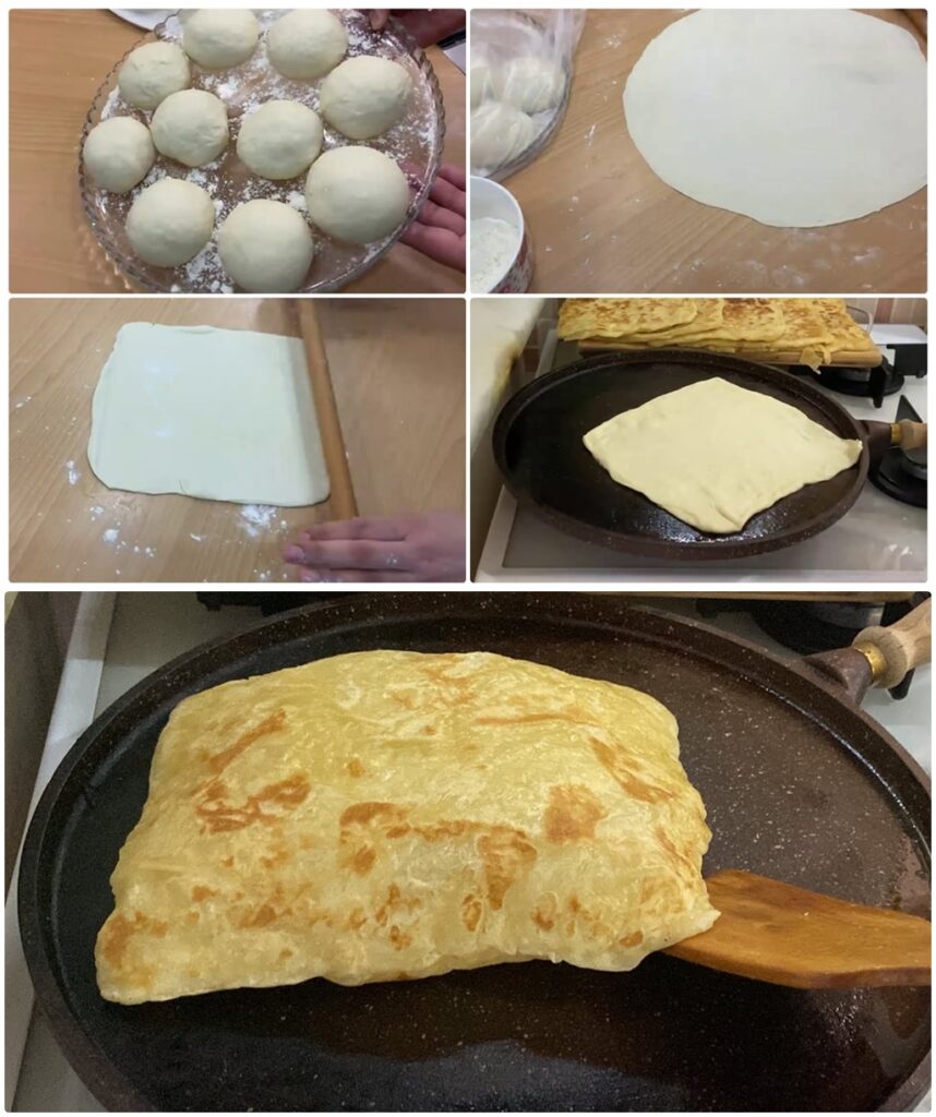 Fazla Fazla Yapın Buzluğa Atın Tavada Mayasız Kolay Kat Kat İncecik Katmer Tarifi Annemin tarifi