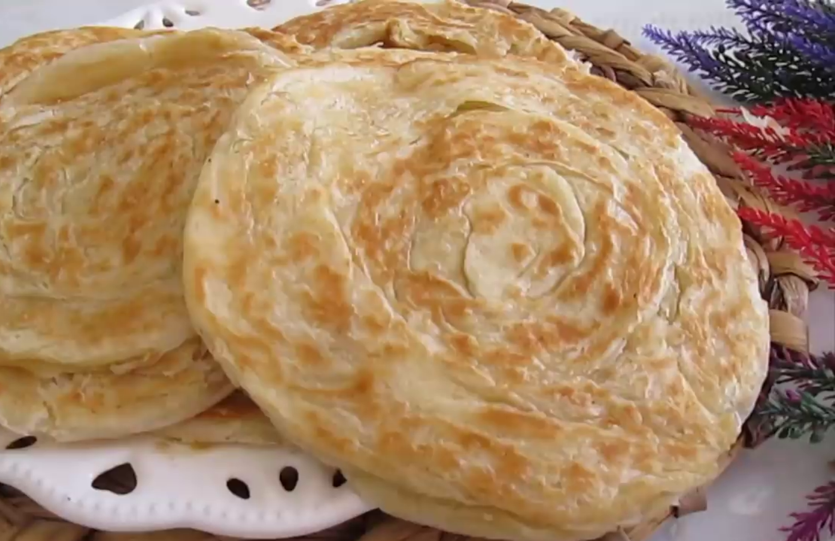 Pratik ve Lezzetli şimdiye kadar yediğim EN Lezzetli Katmer Tarifi Tel Tel Ayrılan Az Malzemeli