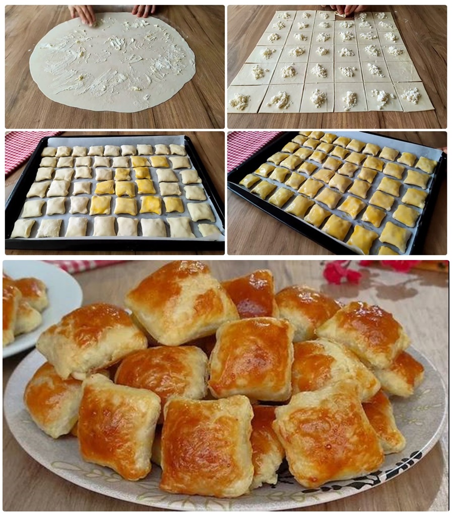 Sadece 3 Malzemeyle Bu Kadar Kolay Ucuz Çıtır Çıtır Börek Tarifi