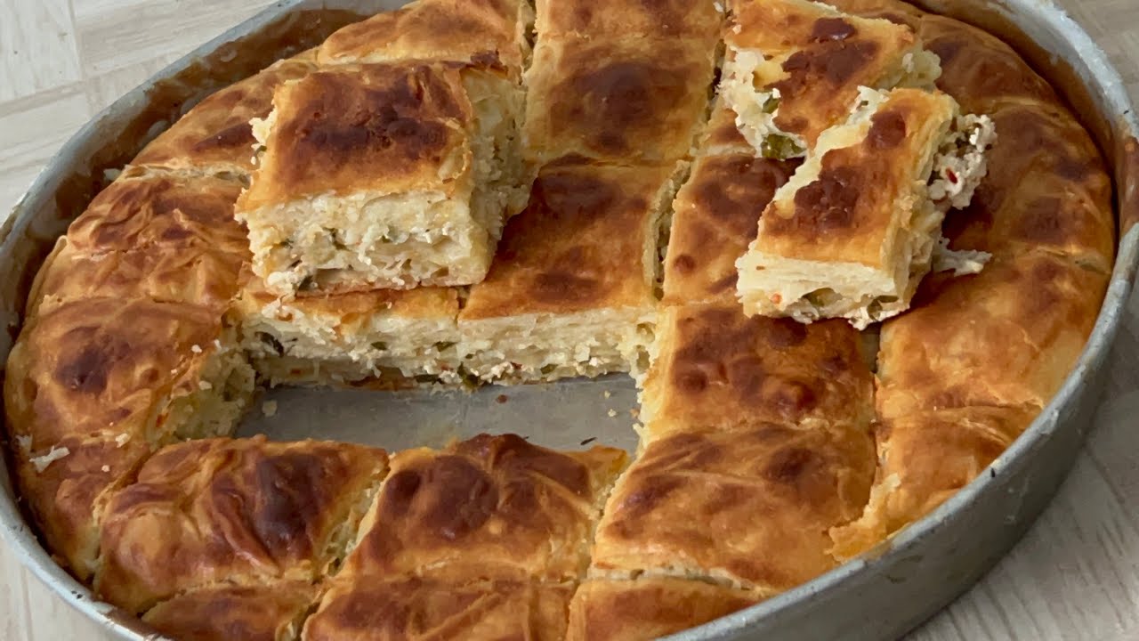 Yiyenler Su Böreği Sandı Böreklerinizi Bu Yöntemle Yapın Kat Kat El Açması Börek Nasıl Yapılır