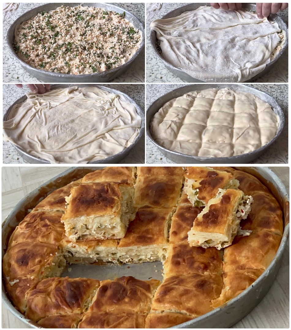 Yiyenler Su Böreği Sandı Böreklerinizi Bu Yöntemle Yapın Kat Kat El Açması Börek Nasıl Yapılır