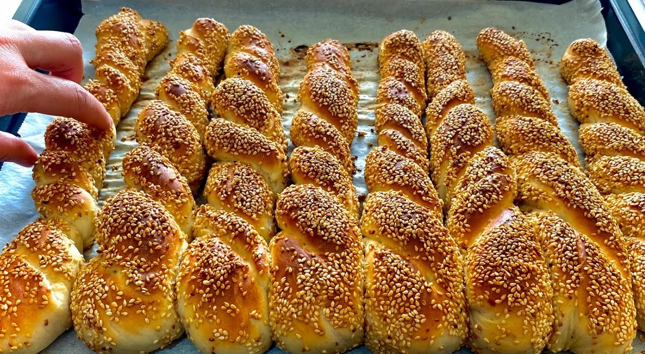 Çaya Kahvaltıya Çubuk Simit Tarifi