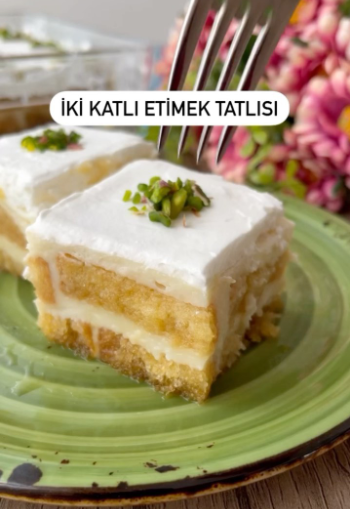 İki Katlı Etimek Tatlısı