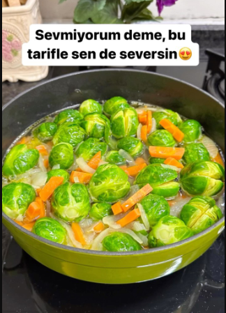 Zeytinyağlı Brüksel Lahanası