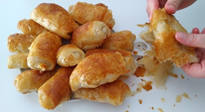 Bu Böreğin Yapımına Herkes Hayran Kaldı Sanki Milföy Hamuru Pul Pul Dökülen Börek Tarifi Kolay