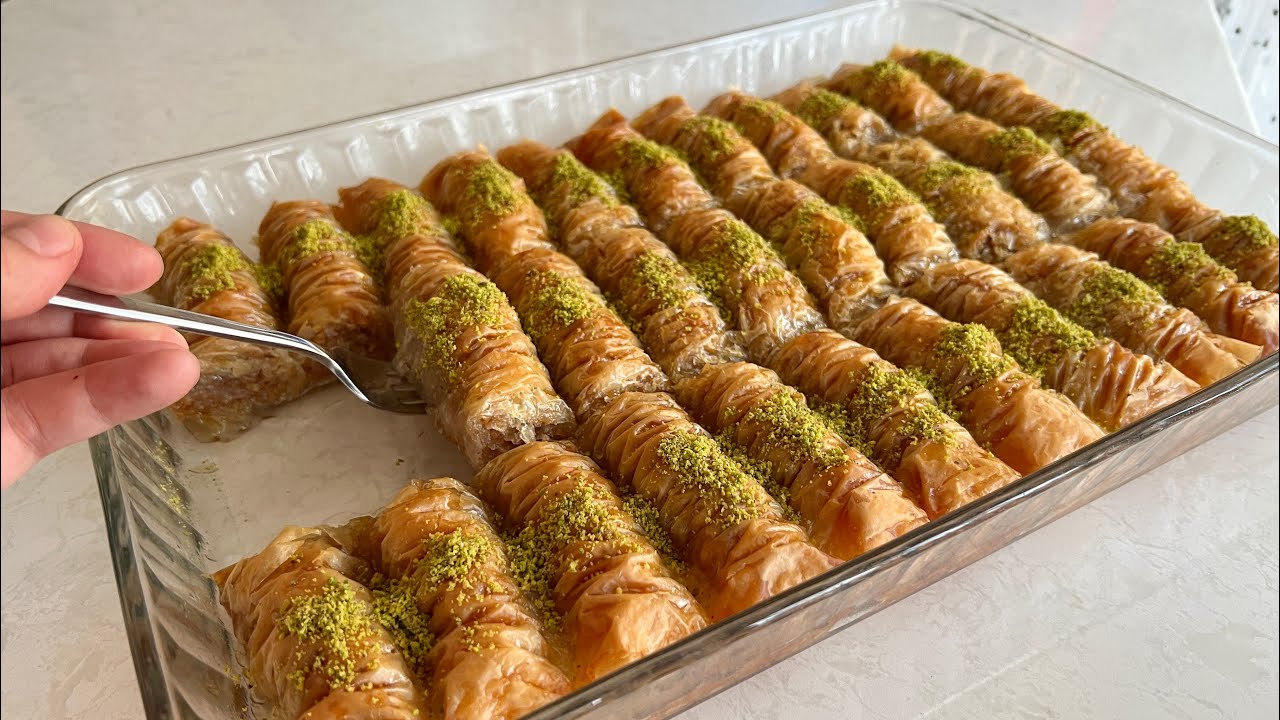 Pratik ve Lezzetli Daha önce bu kadar Nefis Baklava Yemedim