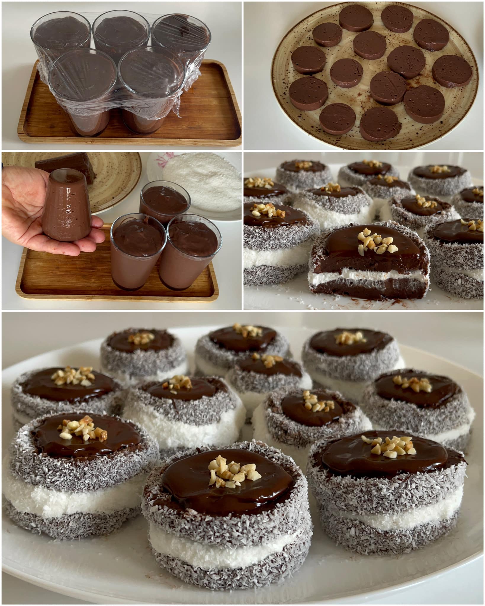 Az Malzemeli Fırınsız En Kolay Tatlı Sütlü İmam Sarığı Tarifi