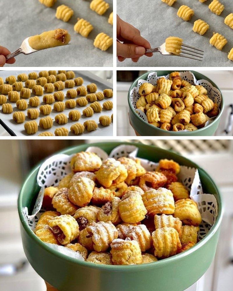 Lokmalık Elmalı Kurabiye Tarifi