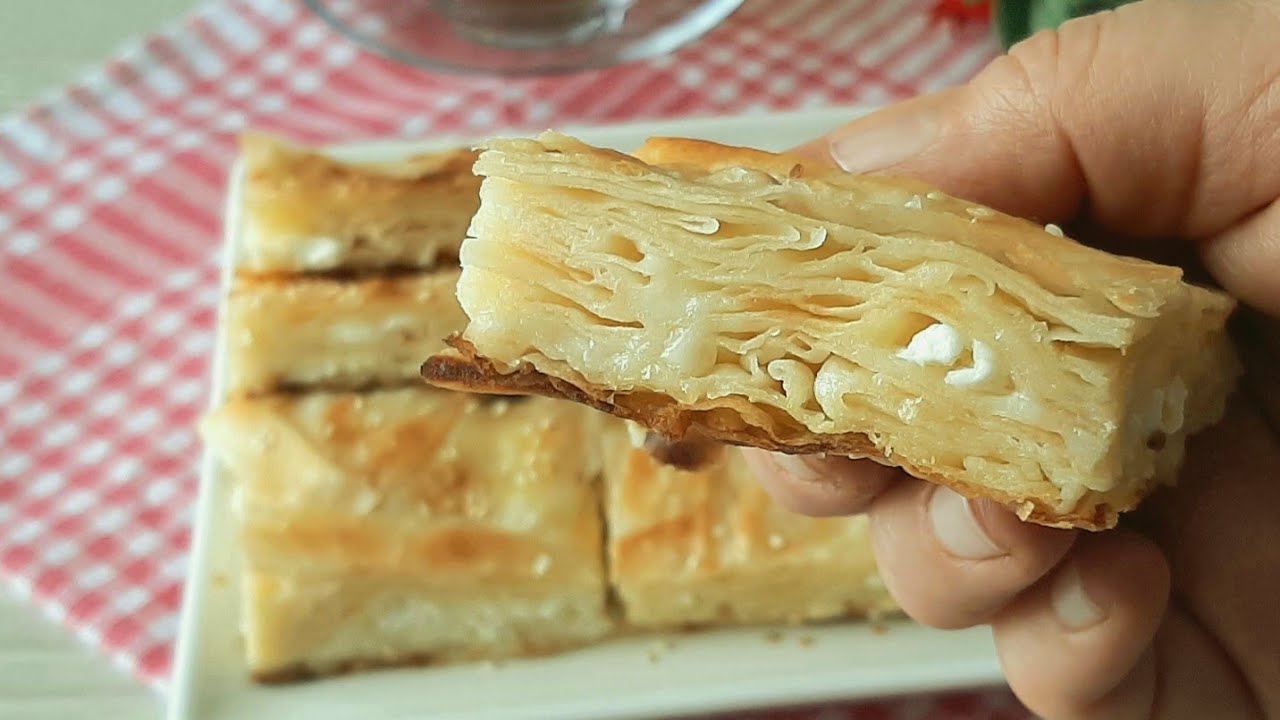 Katları Tek Tek Sayılan Tavada Peynirli Börek Tarifi