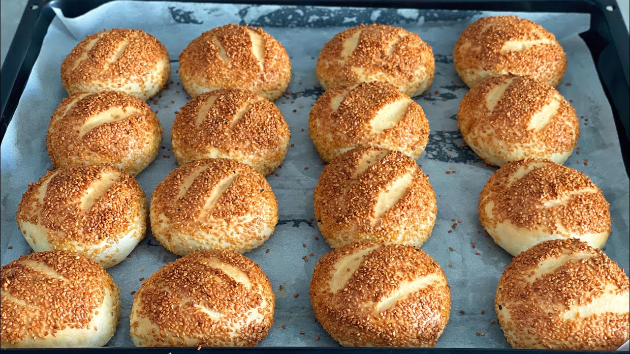 Su ve Maya İle Akşamdan Yap Sabah Pişir Puf Simit Poğaça