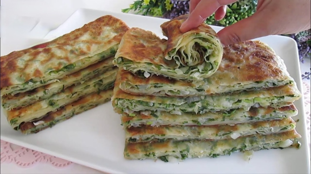 En Kolayından Tavada Otlu Börek Tarifi