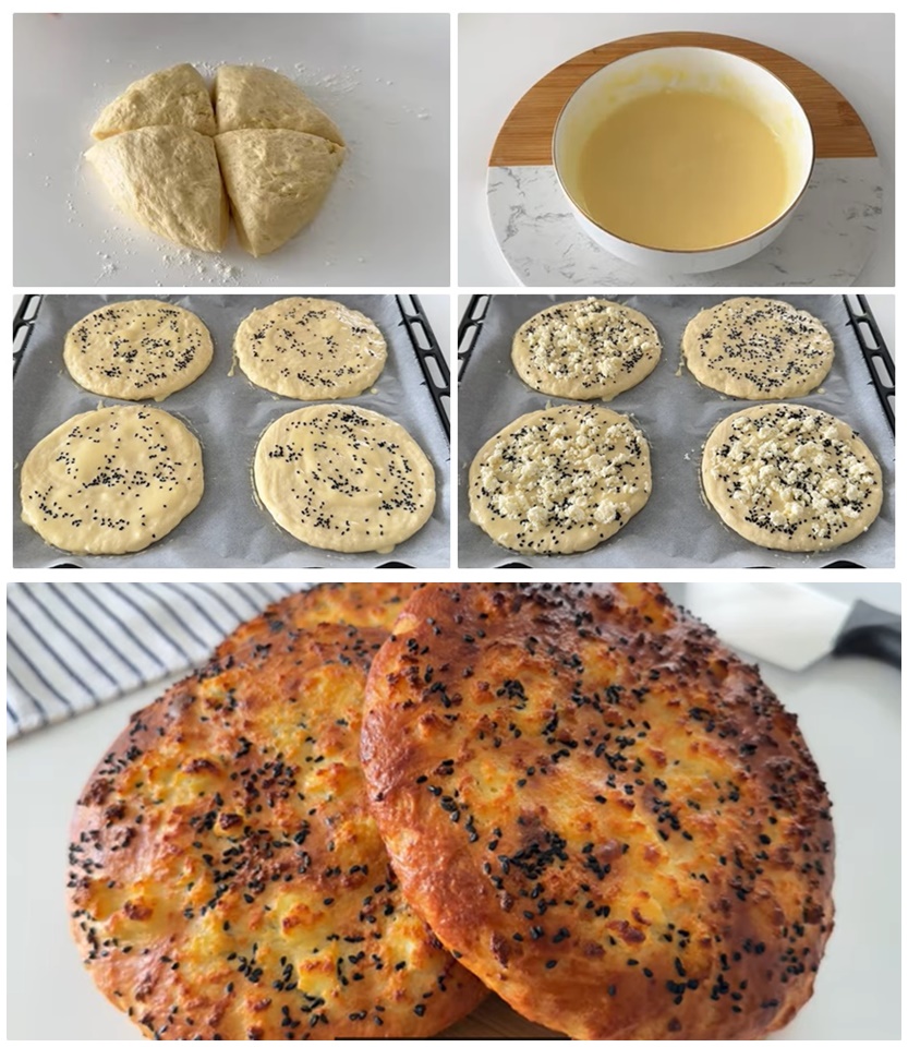 Kahvaltılık Yumuşacık Peynirli Çörek Tarifi