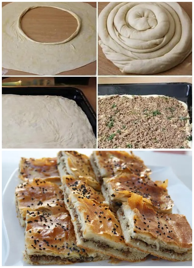 Kıymalı Tandır Böreği Tarifi