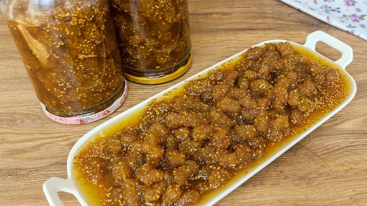 Faydaları Saymakla Bitmiyor Dut Reçeli Tarifi