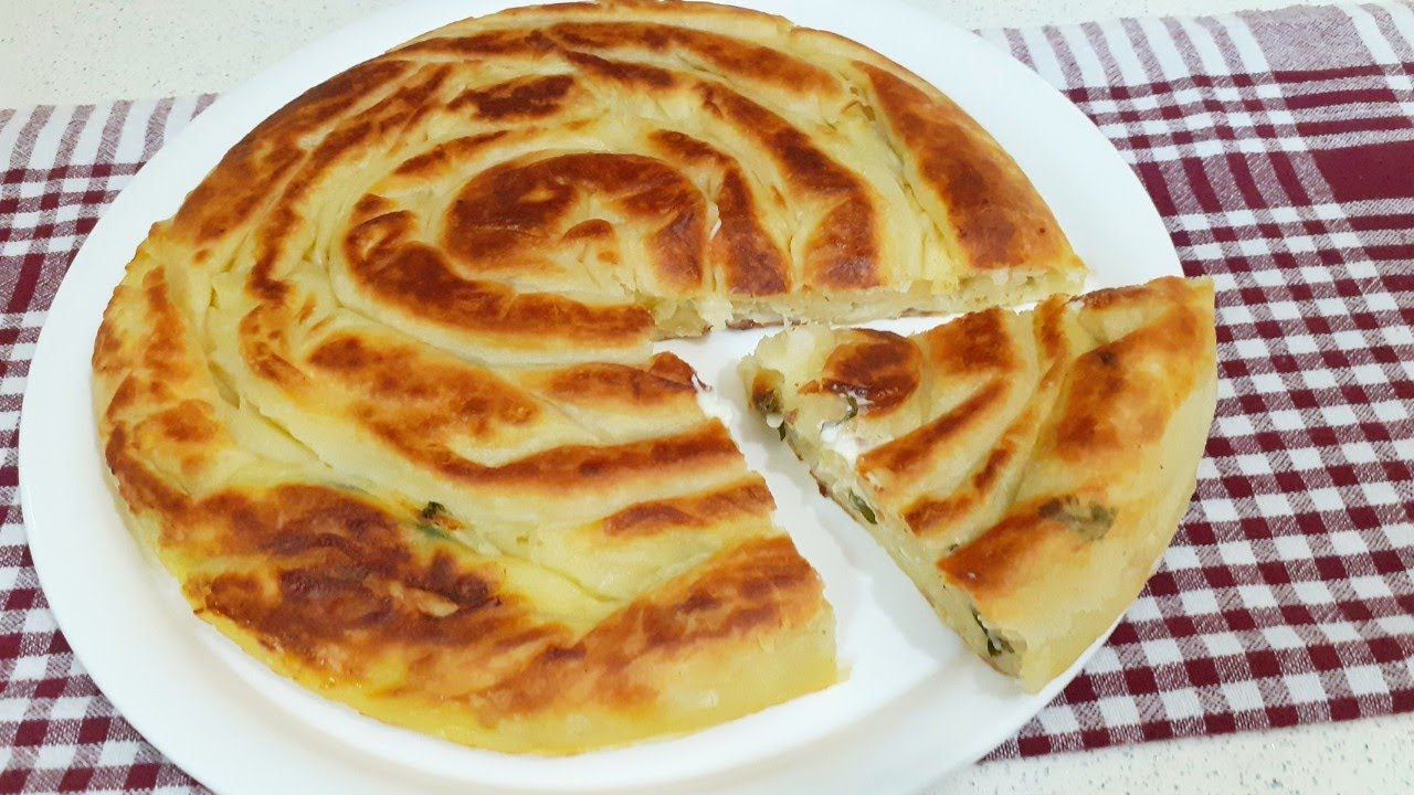 Az Malzemeli Tava Böreği Akşam Hazırla Sabah Pişir