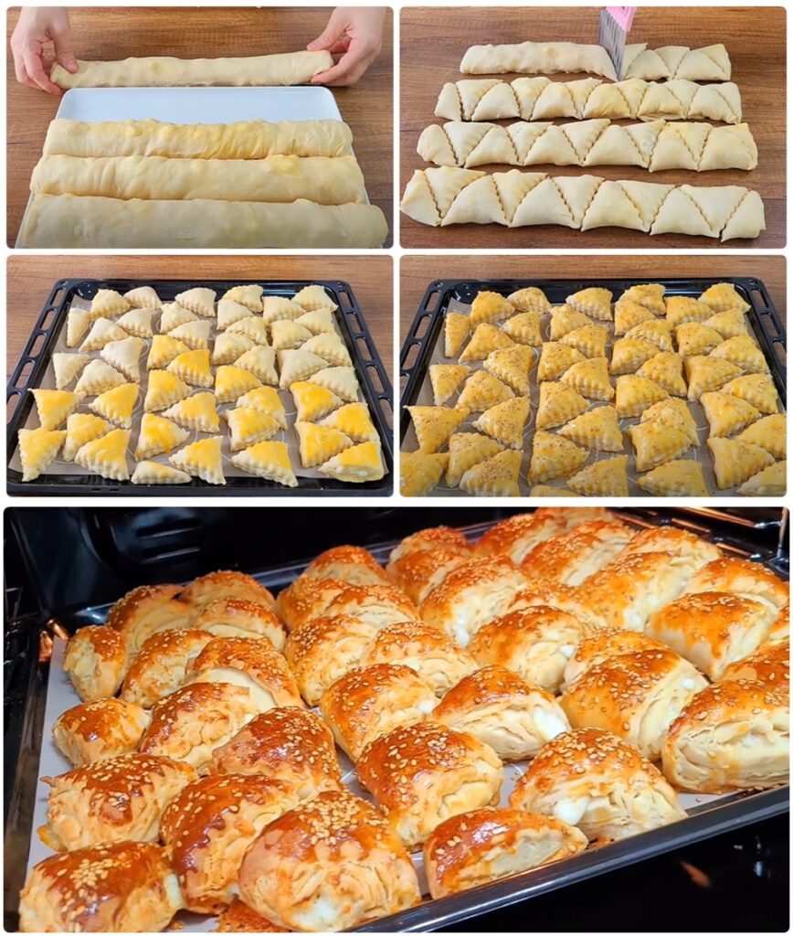 Çıtırtısı Komşudan Duyulan El Açması Börek Tarifi