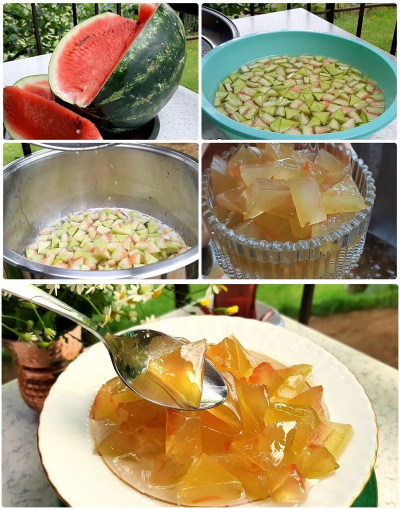 Karpuz Kabuğu İle Reçel Tarifi