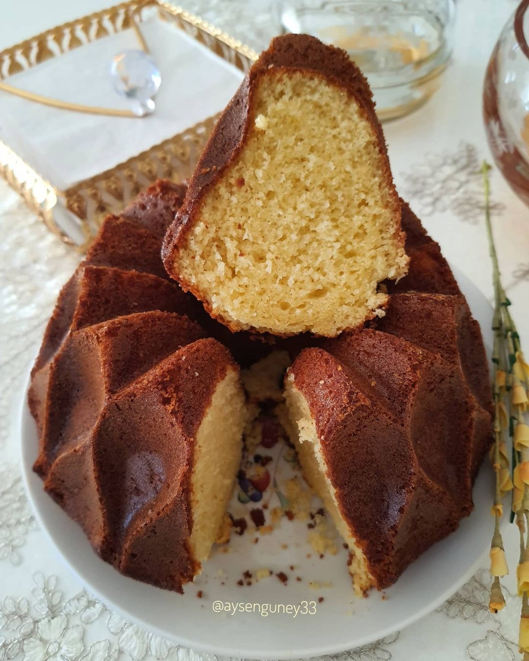 Muzlu Pudingli Kek Tarifi