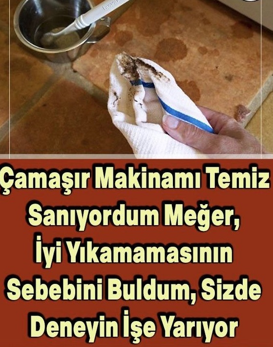 Çamaşır Makinesinde Kötü Kokulardan Nasıl Kurtulabilirsiniz