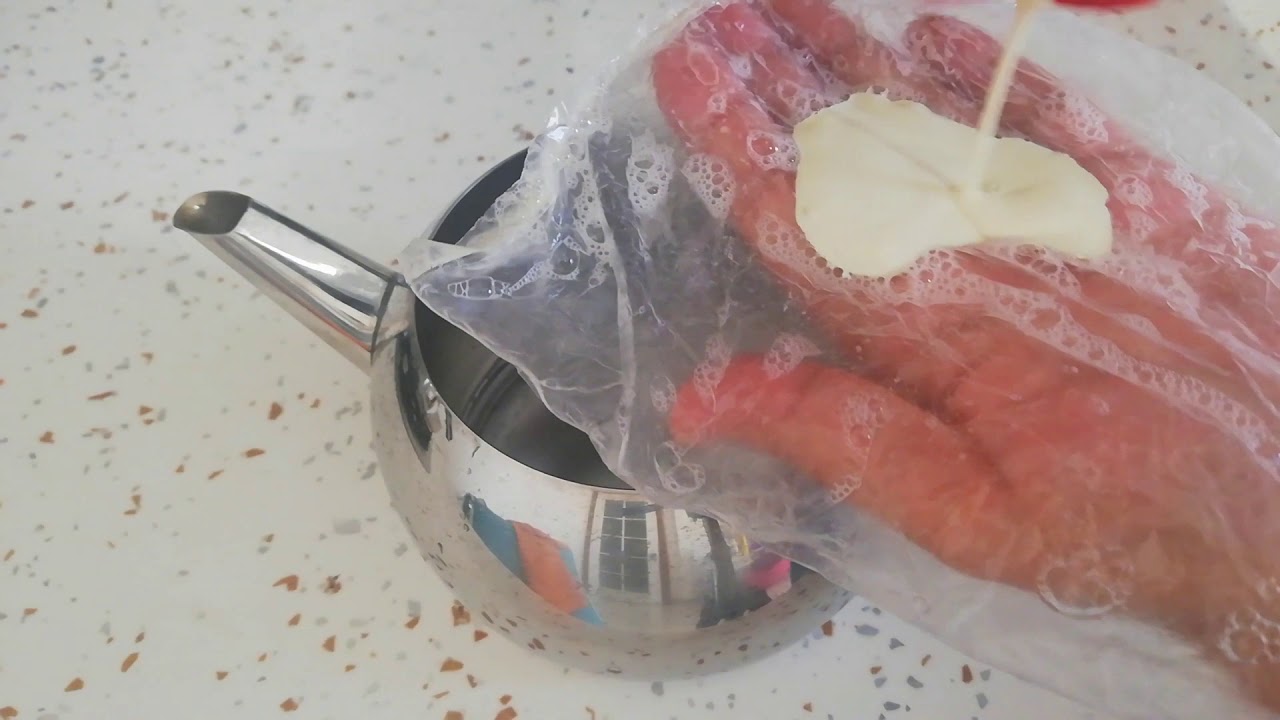 Bu Poşetle Çaydanlıklar Ve Çelik Tencereleriniz Pırıl Pırıl Olacak